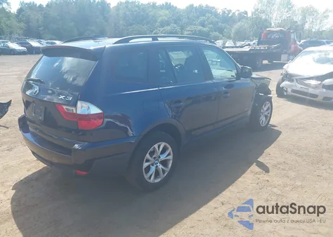 2010 BMW X3 xDrive30I z USA, uszkodzony, nr VIN WBXPC9C48AWJ33759